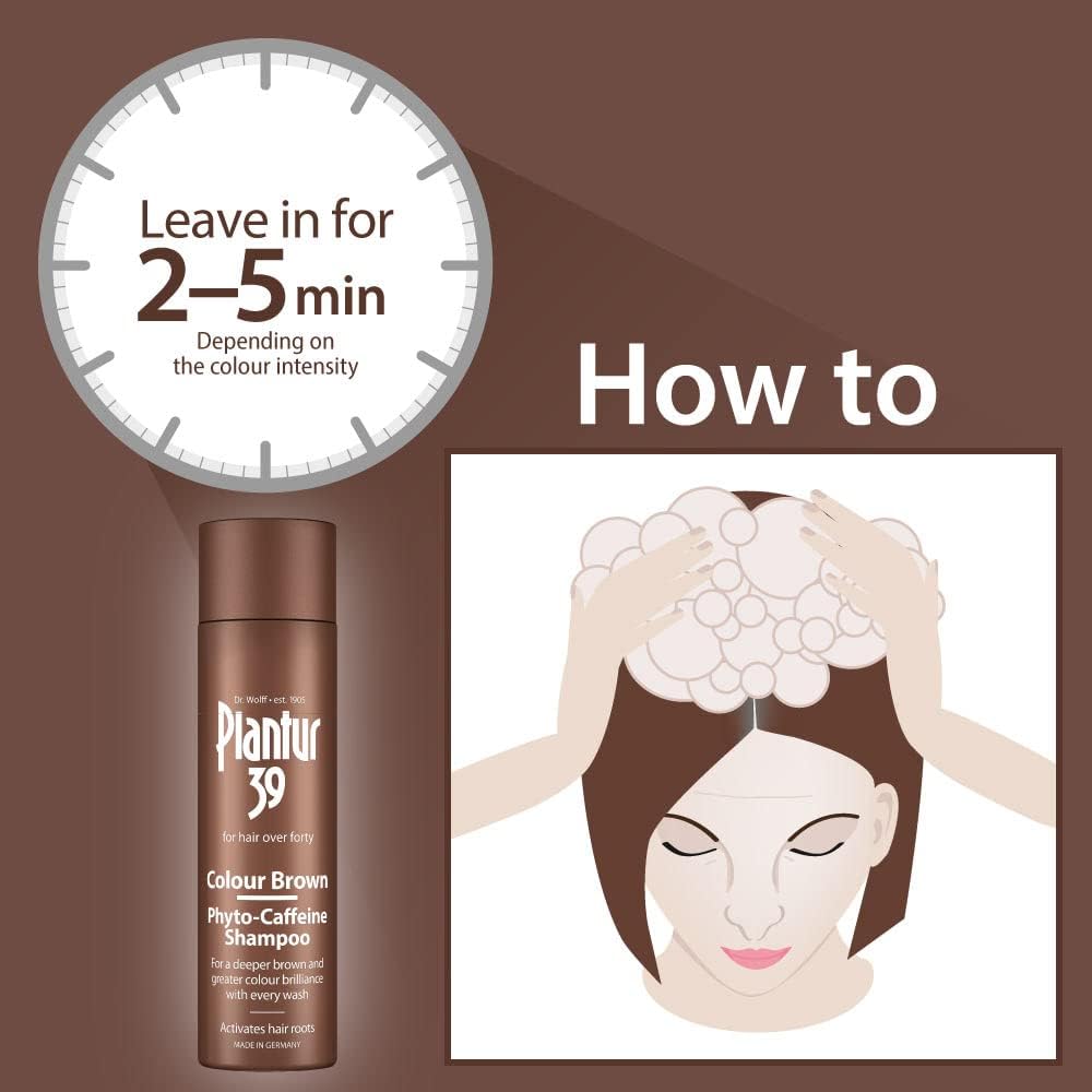 Plantur 39 Colour Brown Phyto-Caffeine Shampoo