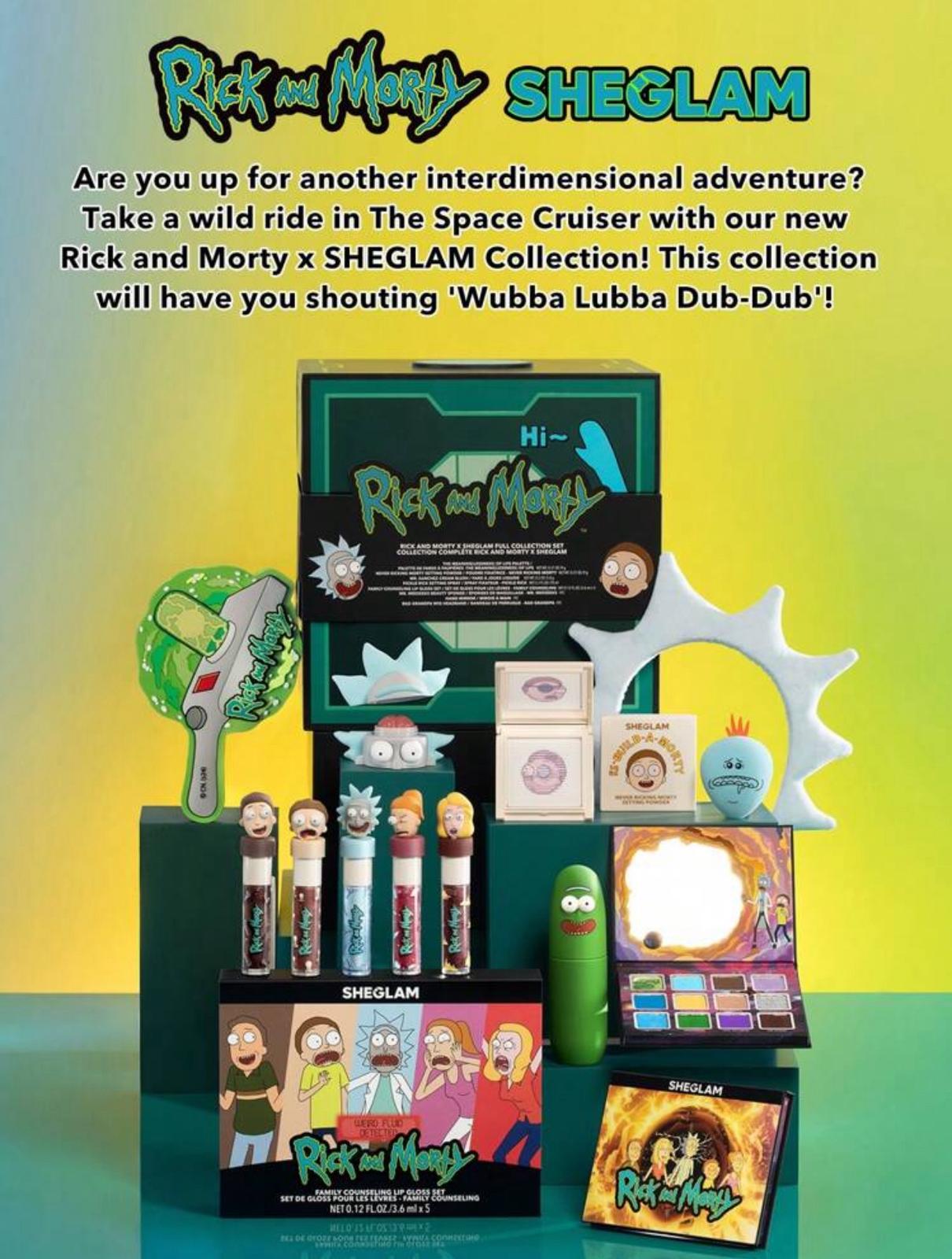 SHEGLAM X Rick and Morty Pickle Rick - Setting Spray Moisturzing Long Lasting Fixer Spray Oil