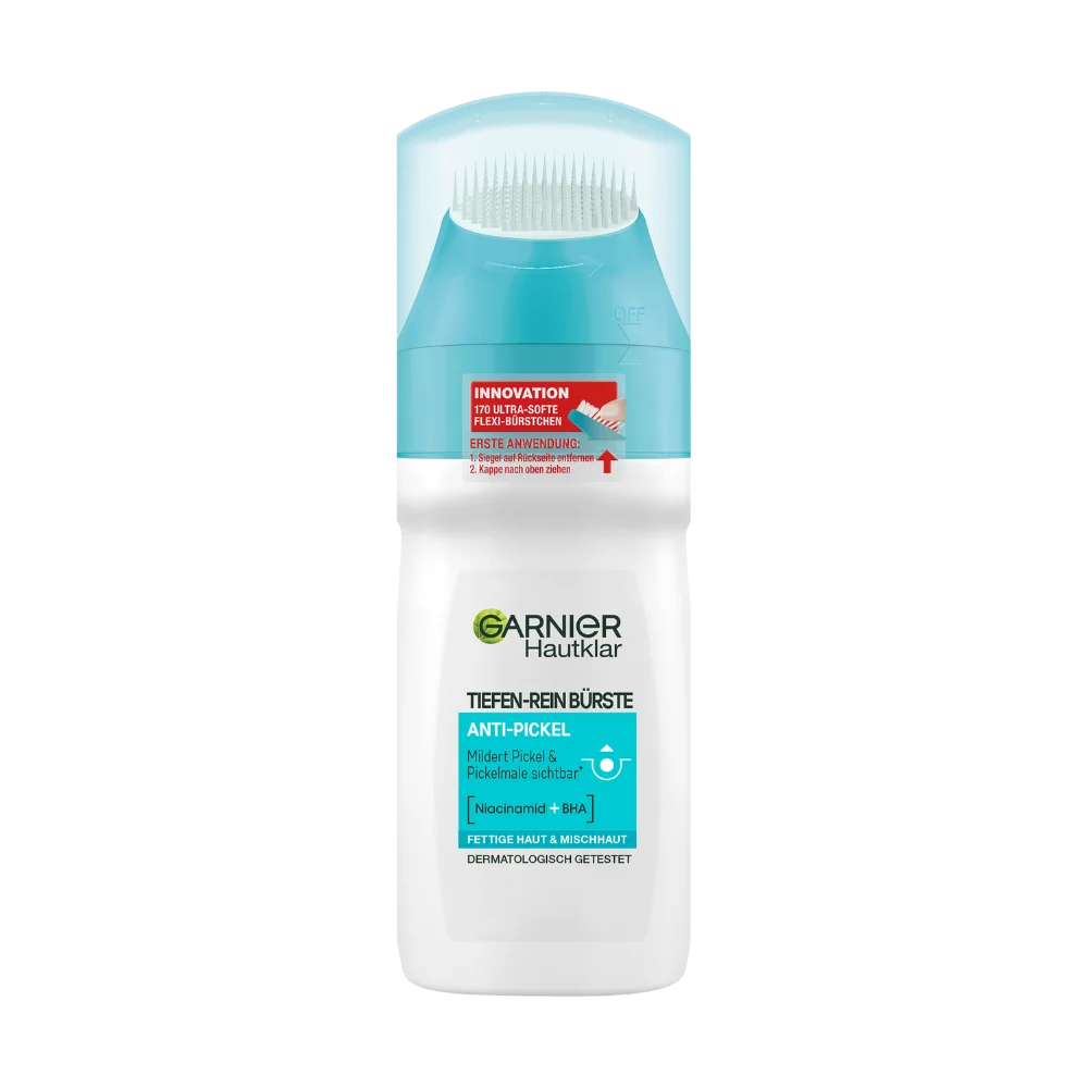 Garnier Skin Naturals Hautklar Gesichtsreinigungsbürste gegen Pickel