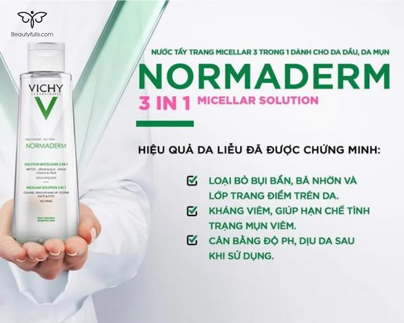 VICHY Normaderm Solution Micellar 3 in 1