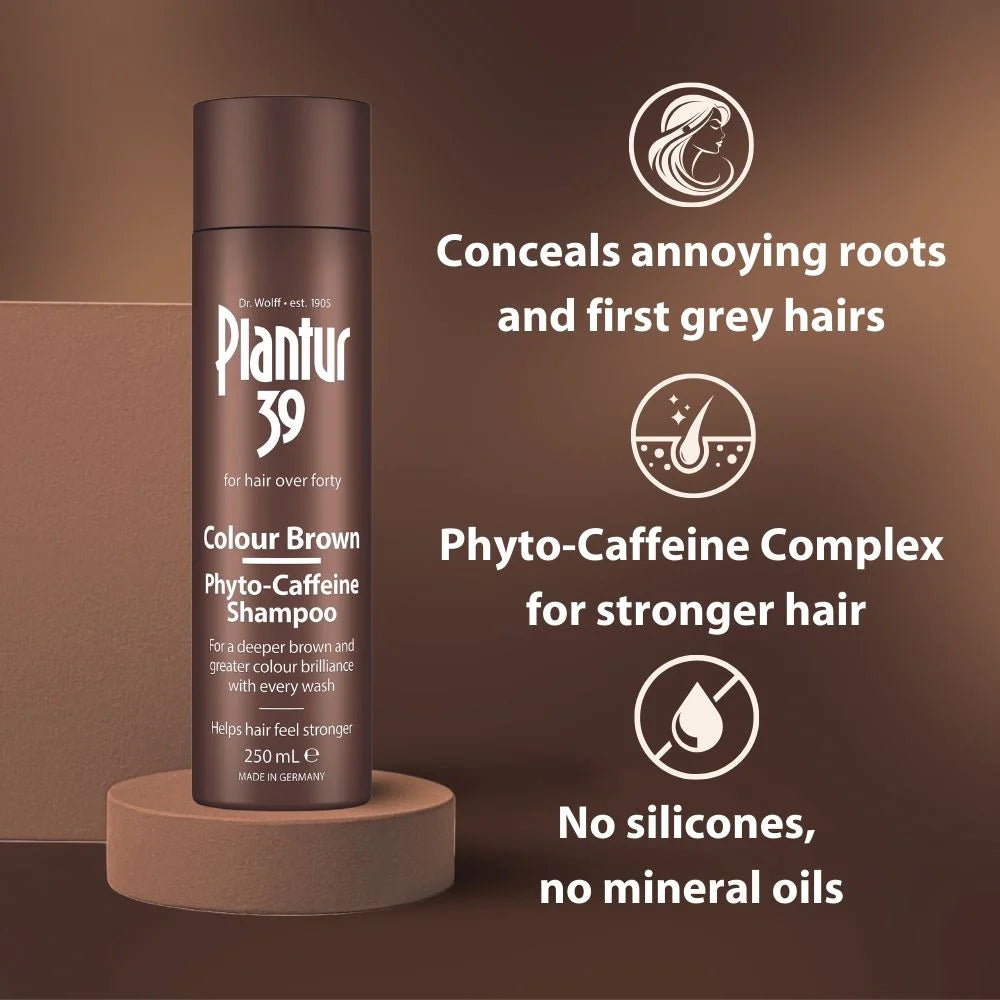 Plantur 39 Colour Brown Phyto-Caffeine Shampoo
