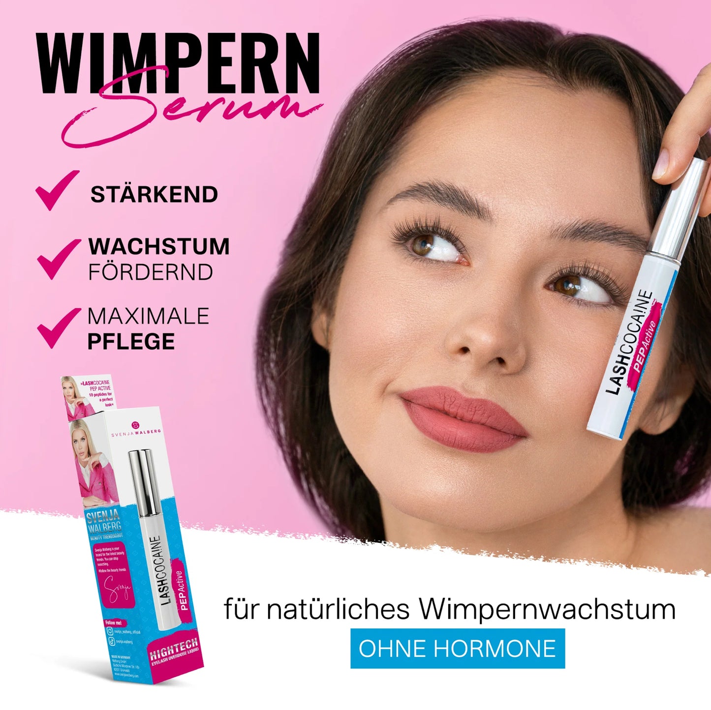 SVENJA WALBERG - LASHCOCA!NE PEPACTIVE - EYELASH SERUM