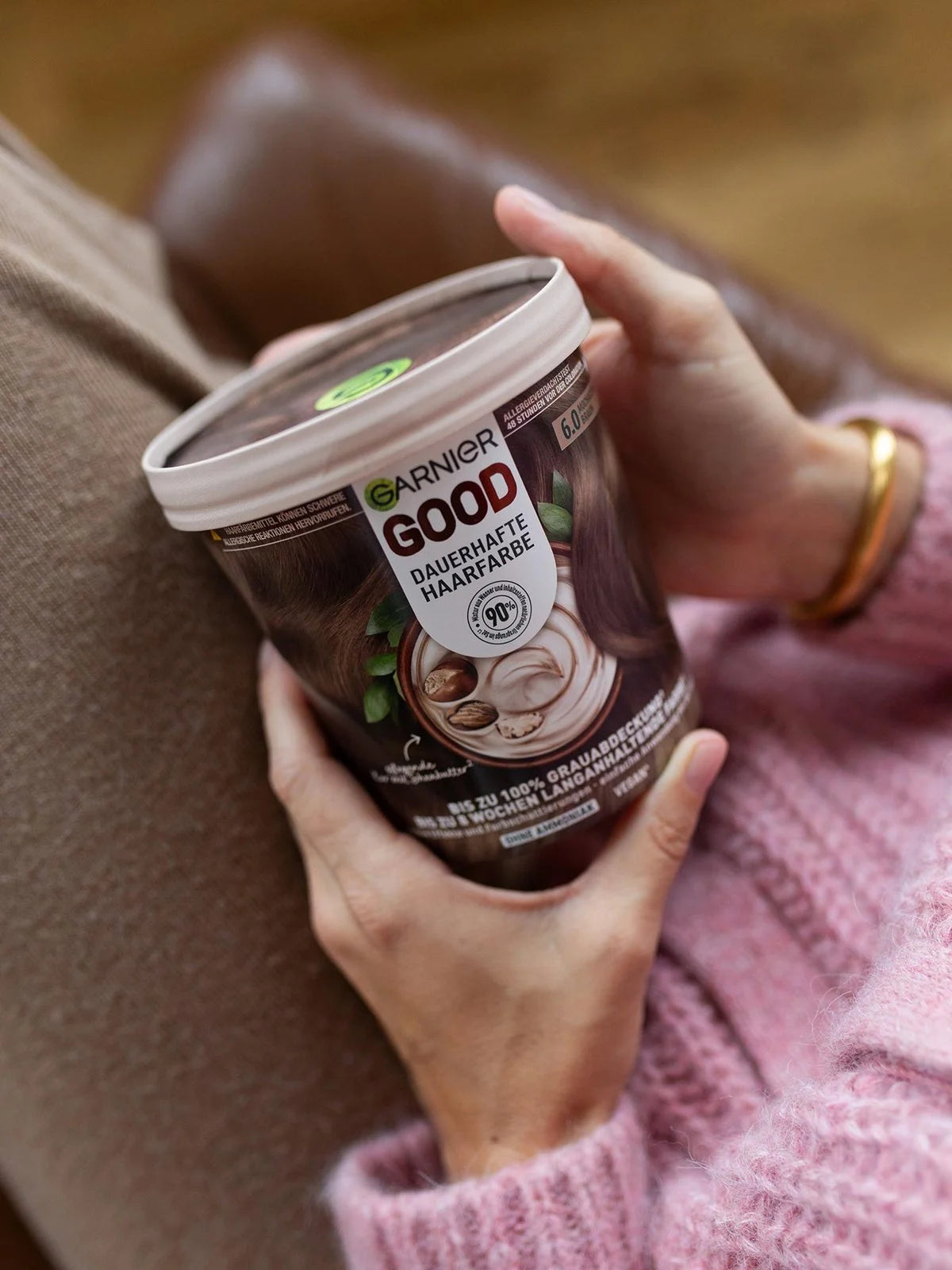 Garnier GOOD Permanent Hair Color 4.0 Cocoa Brown