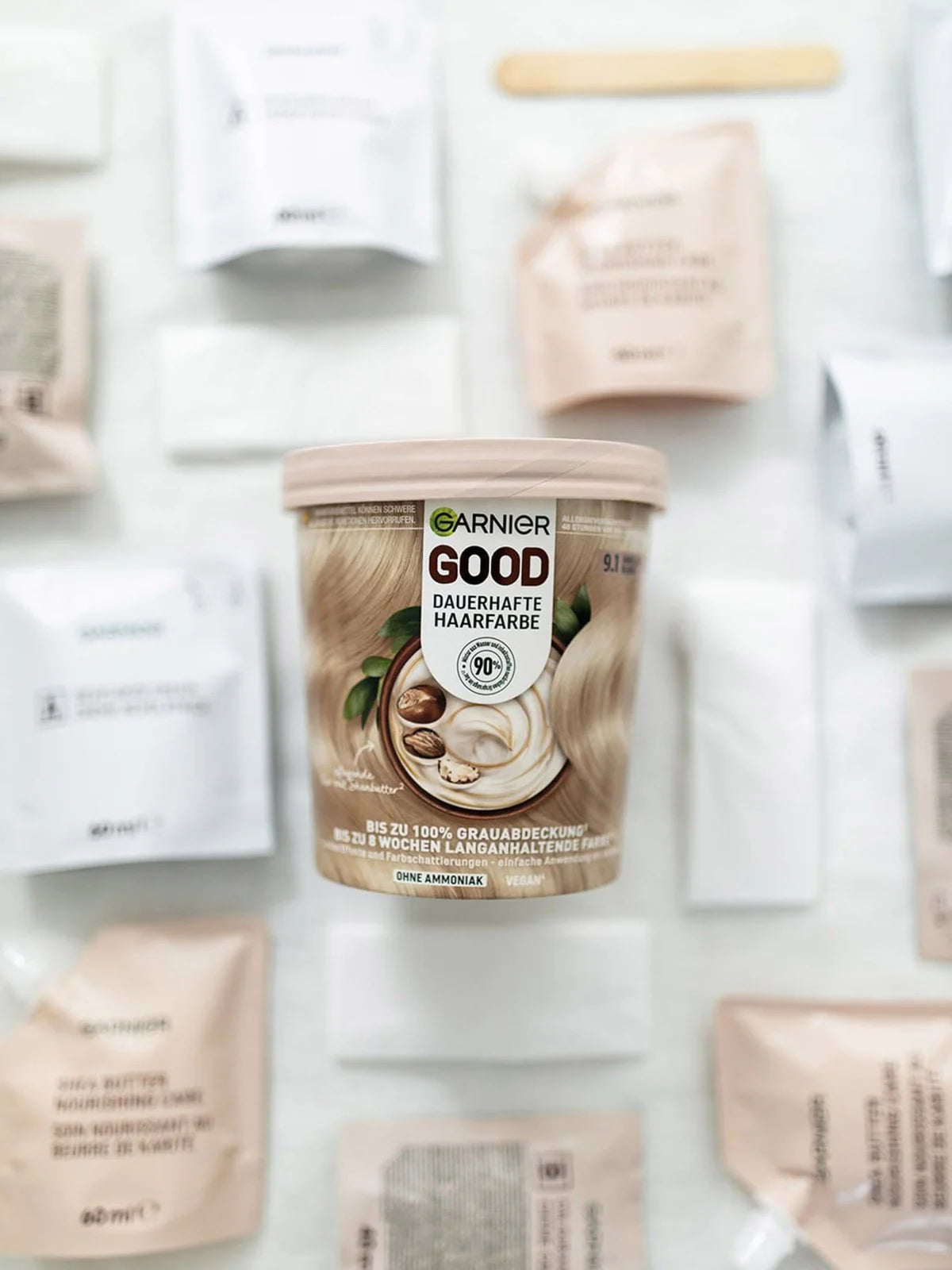 Garnier GOOD Permanent Hair Color 4.0 Cocoa Brown